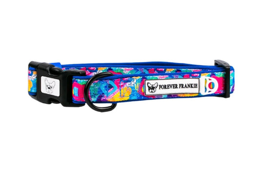 Geometric Splash - Dog Collar Sale