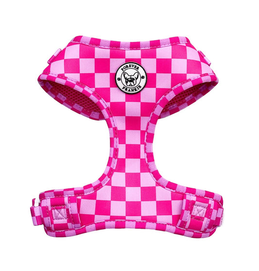 Pink Lemonade Check - Adjustable Harness