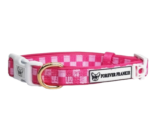 Pink Lemonade Check - Collar